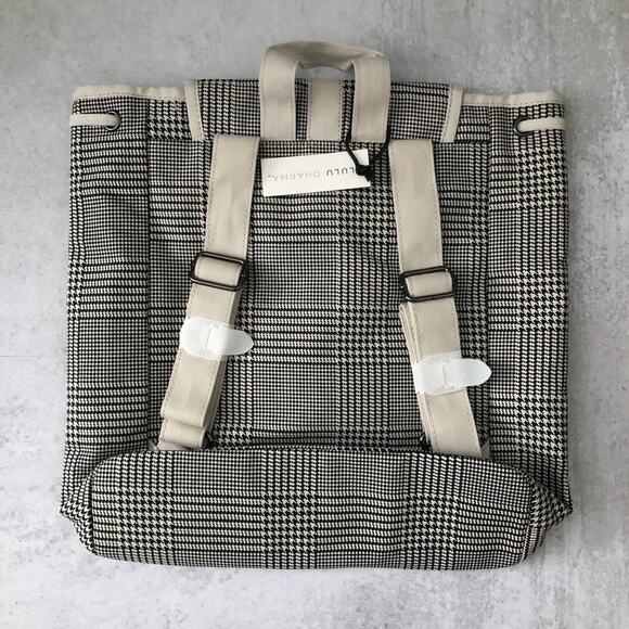 Lulu Dharma Frasier Drawstring Plaid Backpack NEW main image 6